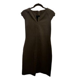 👗 2/$30 👗Bar III Black Business Dress with Capped Sleeves and V-neck sz M